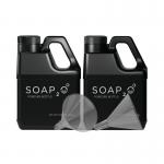 Soap2o Forever Bottles with Funnels 4 Litres Pack of 2 S2O4LFBX2 S2O61013