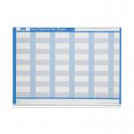 Sasco Magnetic Perpetual Year Planner 2400001 SA08632