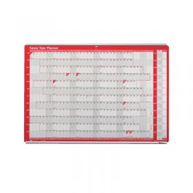 Sasco Aluminium Mounted Planner Track (2 Pack) 20360 SA20360