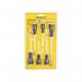 Stanley CGrip 6 Piece Pozidriv Phillips Screwdriver Set STHT16172-0 SB16172