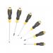 Stanley CGrip 6 Piece Pozidriv Phillips Screwdriver Set STHT16172-0 SB16172