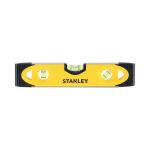 Stanley Magnetic Shock Resistant Torpedo Spirit Level 230mm Yellow/Black 0-43-511 SB43511