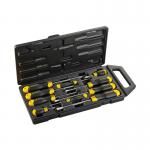 Stanley Cushion Grip 10 Piece Pozidriv Screwdriver Set 2-65-014 SB65014