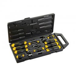 Stanley Cushion Grip 10 Piece Pozidriv Screwdriver Set 2-65-014 SB65014