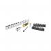 Stanley 37 Piece Compact Socket Set 25mm STMT82672-0 SB82672