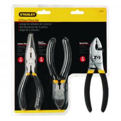 Cheap Stationery Supply of Stanley 3 Piece Pliers Set 0-84-114 (Pack of 3) SB84114 Office Statationery