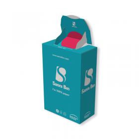 Sanni Bin Sannibin Feminine Hygiene Flat Pack Disposal Bin (Pack of 10) SNB001 SBN24831