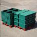 VFM Green 80 Litre Plastic Container With Lid 306604 SBY04608