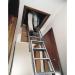 Loft Ladder 2540mm Aluminium (Adjustable floor-to-floor height 2.29m - 2.54m) 306685