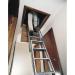 Loft Ladder 3380mm Aluminium (Adjustable floor-to-floor height 3.12m - 3.38m) 306688