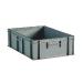 VFM 800x600x235mm Grey European Stacking Container 307498