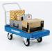 Plastic Platform Truck Push Handle 1 End Blue 308501 SBY05292