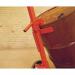 Drum Truck Red 2 x 250mm Rubber Tyres (250kg Capacity) SBY05423