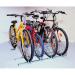 Cycle Rack 3-Bike Capacity Aluminium 309715