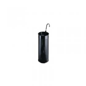 UmbrellaWaste Bin Perforated Black 310251 SBY05954
