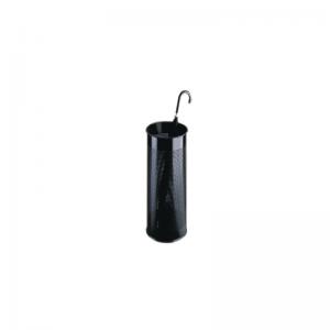 VFM UmbrellaWaste Bin Perforated Black 310251 SBY05954