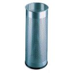 Umbrella/Waste Bin Perforated Silver 310253 SBY05956