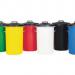 Heavy Duty Coloured Dustbin 85 Litre Black (2 handles on base and 1 on lid for easy handling) 311961