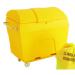Yellow Clinical Waste Truck 400 Litre With Graphic 313747