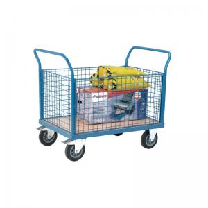 Fetra Vfm Blue Premier Platform Truck Four Sided 1200X800mm 315630