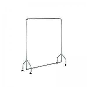 VFM Garment Hanging Rail Silver L1830xH1730xD500mm 316937 SBY08552