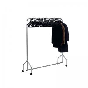 VFM Silver Garment Hanging Rail With 30 Hangers 316939 SBY08553