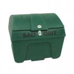 Slingsby Heavy Duty Salt and Grit Bin without Hopper Feed with Locking Lid Green 200L 317059 SBY08638