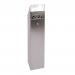 Silver Hooded Top Cigarette Ash Tower Bin 6.6 Litre 317468 SBY08763