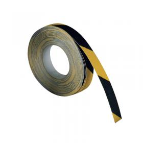 VFM Black /Yellow Self-Adhesive Anti-Slip Tape 50mmx18.3m 317720 SBY08849