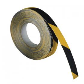 VFM Black /Yellow Self-Adhesive Anti-Slip Tape 50mmx18.3m 317720 SBY08849