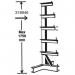 Bar Storage Rack Single Side 350kgArm Grey 318946 SBY09433
