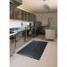 Kitchen Mat 850 x 1400mm Black (Made from 100% Nitrile) 319138 SBY09527