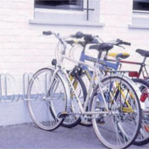 Vfm Aluminium WallFloor Mounted 4-Bike Cycle Rack 320079 SBY10011