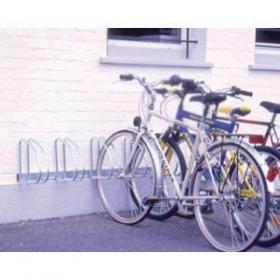 VFM Aluminium Wall/Floor Mounted 4-Bike Cycle Rack 320079 SBY10011