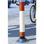 VFM Red/White High Visibility Flexible Post 1000mm 320213 SBY10048