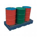 Pallet Sump Poly 4 Drum Capacity Blue 321623 SBY10538