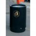 Black and Gold Victorian Open Top 75 Litre Bin 321775