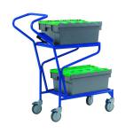 Blue Order Picking Trolley (Overall Dimensions: W570 x L1010 x H990mm) 321870 SBY10604
