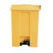 Step-On Container 68 Litres Yellow (W500 x D410 x H675mm) 324297