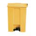 Step On Waste Container 87 Litre Yellow 324309