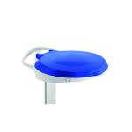 Blue Plastic Round Lid For Smile Sackholder 348033 SBY11591