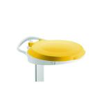 Yellow Plastic Round Lid For Smile Sackholder 348034 SBY11592
