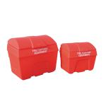 Red 200 Litre Fire Fighting Storage Bin Static 325901 SBY11957