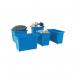 Bottle Skip 790x470x550mm 4X51mm Swivel Blue 328225 SBY12935