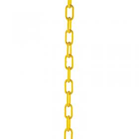 Plastic Chain 10mm Short Link 25 Metre Yellow 328275 SBY12959