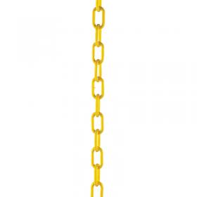 Plastic Chain 10mm Short Link 25 Metre Yellow 328275 SBY12959