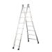 Transformable Aluminium Ladder 2x7 Rungs 328807