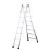 Transformable Aluminium Ladder 2x12 Rungs (150kg capacity) 328811