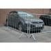 VFM Silver Crowd Control Barrier 1110x2580mm 329358 SBY13395