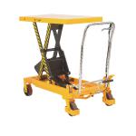 Yellow and Black Mobile Lifting Table 150kg Capacity 329455 SBY13436